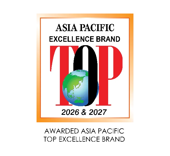 Asia Top Excellence Brand 2026 award logo