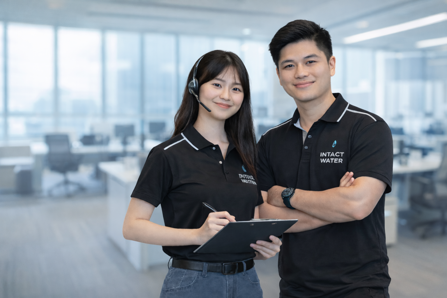 Intact Water warranty support team